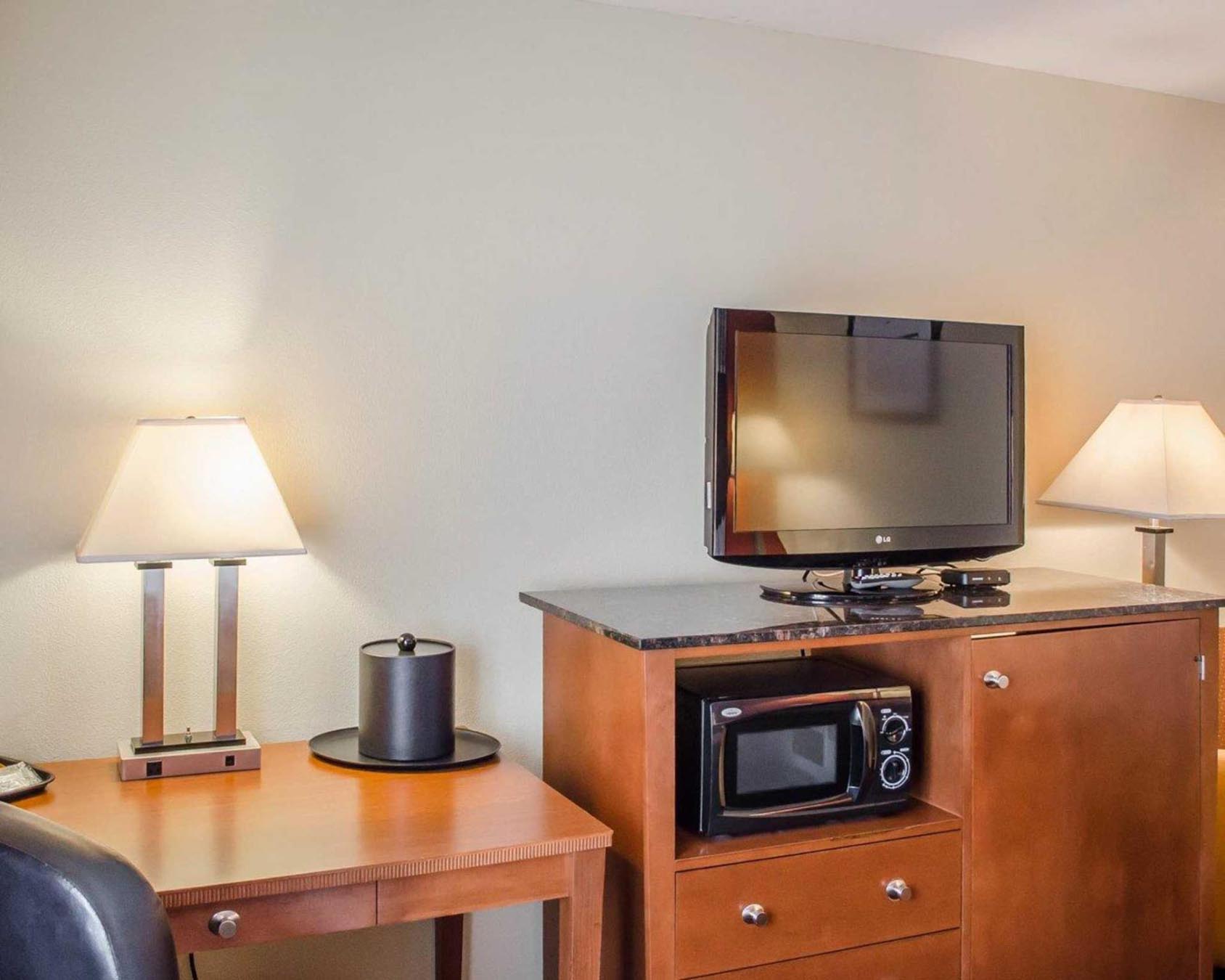 TV and microwave